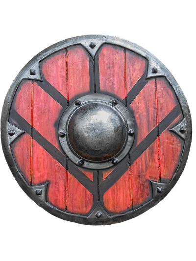 Trollfelsen 50cm LARP-Rundschild "Tur"